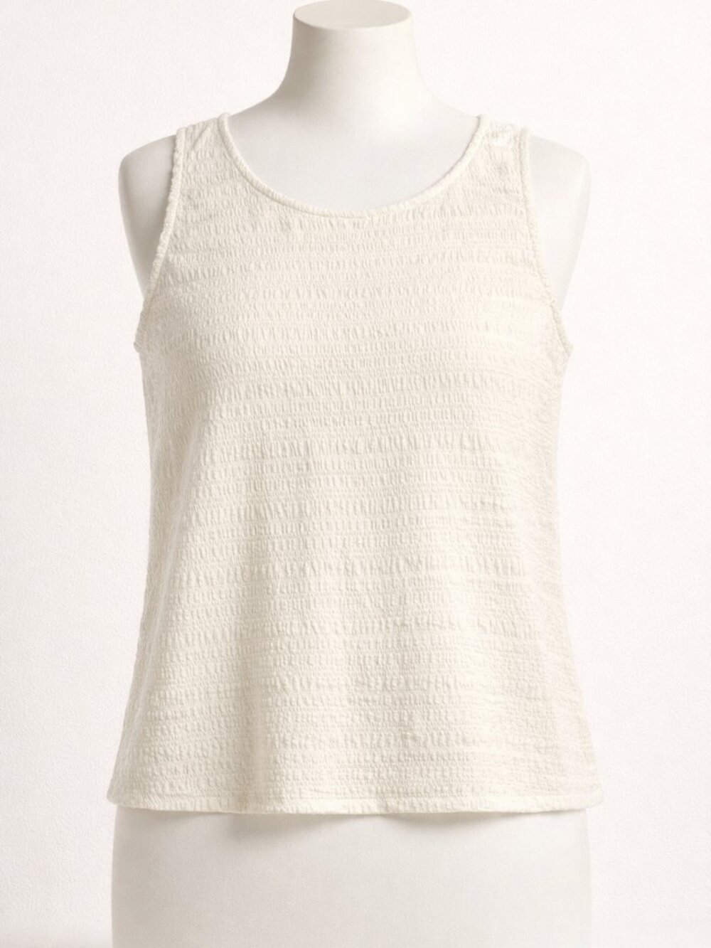 Croft & Barrow Tank Size XL White EUC